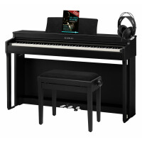 Kawai CN 201 B Digitalpiano Premium Schwarz satiniert Set