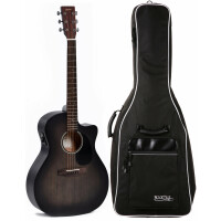 Ditson GC-10E-TBK Translucent Black Satin Set