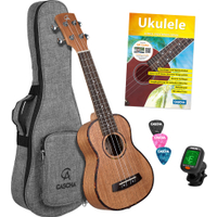 Cascha 2027 Set De Ukulele Soprano De Caoba