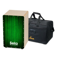 Sela Varios Cajon Green Set inkl. Tasche