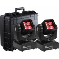 Eurolite LED TMH-W36 Moving-Head Zoom Wash Koffer Set