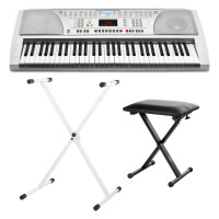 FunKey 61 Keyboardset, inclusief keyboardstandaard en bankje