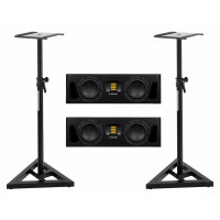 Adam Audio A44H Studiomonitor Stativ Set