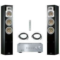 Yamaha A-S501 / NS-F350 HiFi Stereoanlage silber Set