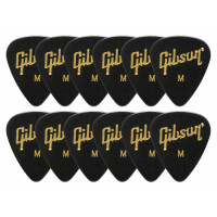 Gibson APRGG-74M Pick Standard Medium 12er Pack