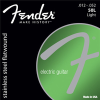 Fender SuperSonic 50L Stainless Flat Cordes Guitare Électrique 012-052