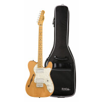 Squier Classic Vibe '70s Telecaster Thinline MN Natural Gigbag Set