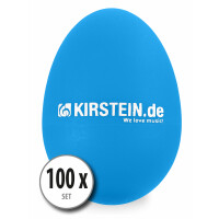 100x Kirstein ES-10B Egg Shaker blu Medium Set