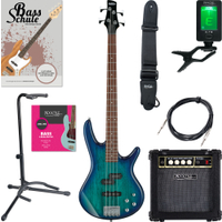 Ibanez GIO SR GSR200-BMT Blue Moon Burst Pack De Démarrage
