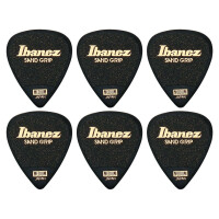 Ibanez PA14MSG-BK Picks Wizard Sand Medium - 6er Pack