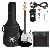 Peavey Raptor Plus JR E-Gitarre Stage Pack Black