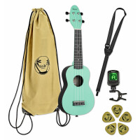 Ortega K2-CBM Keiki Sopran Ukulele Pack "Caribbean Mint"