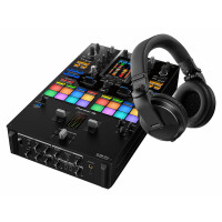 Pioneer DJ DJM-S11 + HDJ-X5-K Schwarz SET