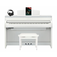 Yamaha CLP-775 WH Digitalpiano Set Weiß