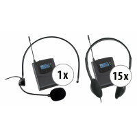 Beatfoxx Silent Guide V2 Basic Set of transmitter and 15 receivers