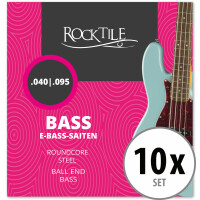 Rocktile snaren voor Bass Light, 10-stuks