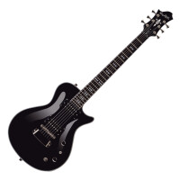 Hagstrom Ultra Swede Black Gloss - Retoure (Zustand: sehr gut)