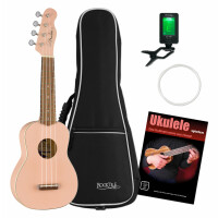 Fender Venice Sopran Ukulele Shell Pink Set