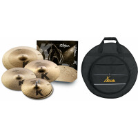 Zildjian K Custom Dark Cymbal Pack Set mit Beckentasche