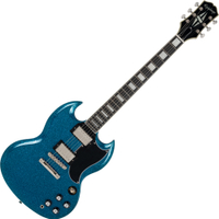 Epiphone SG Custom Brunswick Blue Sparkle  - Retoure (Zustand: sehr gut)