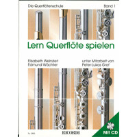 Lern Querflöte spielen Band 1 mit CD