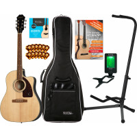 Epiphone J-45 EC Studio Natural Acoustic Starter Set