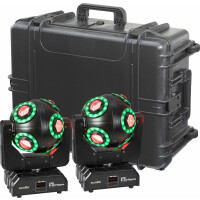 Eurolite LED B-100 Hypno Single Ball Moving Head Koffer Set