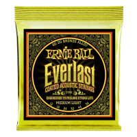 Ernie Ball 2556 Everlast Medium Light Coated 80/20 Bronze