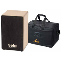 Sela SE 118 Primera Cajon Black Set inkl. Cajon Gigbag