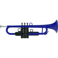 Classic Cantabile PTP-10BL MardiBrass Kunststoff Bb-Trompete Blau