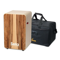 Sela CaSela Pro Cajon Satin Nuss Set inkl. Tasche