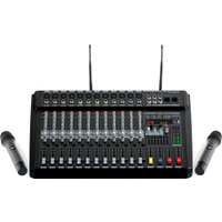 Pronomic Powermake 1200 Powermischer mit Funkmikrofonen  - Retoure (Zustand: sehr gut)