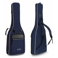 Rocktile Funda guitarra clásica 3/4-7/8 correas acolchadas tipo mochila azul