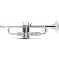 Classic Cantabile MardiBrass kunststof Bb trompet zilver