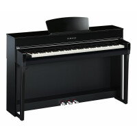 Yamaha CLP-735 PE Digitalpiano Schwarz Hochglanz - Retoure (Zustand: sehr gut)