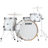 Tama WBR34CZS-WP Starclassic Walnut/Birch Duracover Wrap White Pearl + Snare Drum