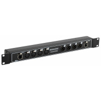 Pronomic NetCore SR-3FM Rackbox Multicore Patchbay XLR 1U Rack F/M Parallel