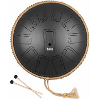 Sela SETD13U1 Unity Tongue Drum 13" C-Minor Black 432 Hz