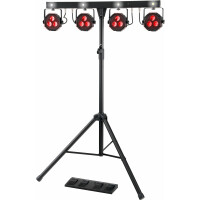 Showlite LB-4390 LED complete set RGB licht systeem