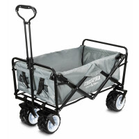 Stagecaptain Bollycart-907 GY Bollerwagen ohne Dach Grau