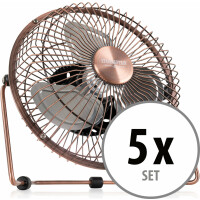 Stagecaptain TV-60U MkII 6" Ventilatore da tavolo 5x Set