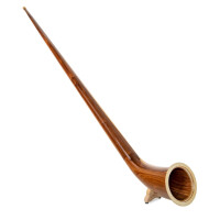 Lechgold Alphorn Solist Bb 275 cm 3-teilig Nuss