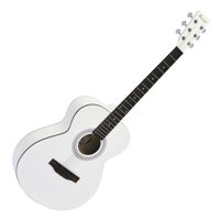 Dimavery AW-303 Guitare Folk Blanche