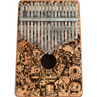 Sela SE 251 Kalimba 17 Little Monster Laser