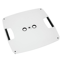 Omnitronic BPS-2 Bodenplatte Standfuß weiß  - Retoure (Zustand: gut)
