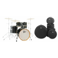 Gretsch CM1-E825-BS Catalina Maple Shellset Black Stardust Set inkl. Gigbags