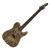 Slick SL50 BA E-Gitarre Black Ash - Retoure (Zustand: sehr gut)