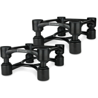IsoAcoustics Aperta Black Entkoppler-Stativ Paar  - Retoure (Zustand: sehr gut)