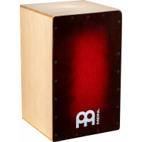 Meinl Percussion Snarecraft Series Snare Cajon 100 Special Edition Red Burst