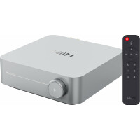 WiiM AMP Multiroom Streaming Verstärker Silber